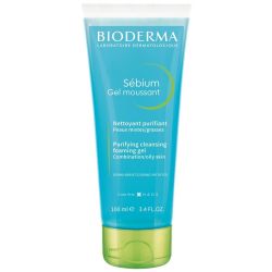 Bioderma Sébium Gel Moussant Nettoyant Purifiant Peaux Mixtes à Grasses - 100ml