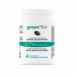 Nutergia Green'Flor - Confort Intestinal - Detoxination Cellulaire et Intestinale - 90 Comprimés