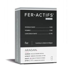 Aragan Synactifs FERActifs Fer - 60 gélules