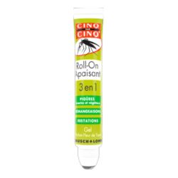 Cinq sur Cinq Roll-On Apaisant Piqûres et Démangeaisons 3 en 1 - 7 ml