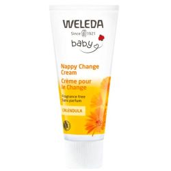 Weleda Bebe Et Enfant Crème pour le Change Calendula - Apaise & Protège la Peau des Bébés - 75ml