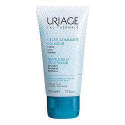 Uriage Gelée Gommante Douceur - 50 ml - Exfoliant Visage Peaux Sensibles