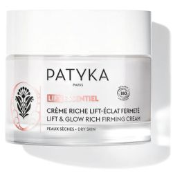 Patyka Lift Essentiel Crème Riche Lift-Éclat Fermeté Bio 50 ml Peaux sèches – Raffermi et ravive l'éclat