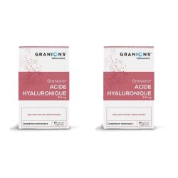 Granions Acide Hyaluronique - Soutien la Santé de la Peau et des Articulations - 2 x 60 gélules