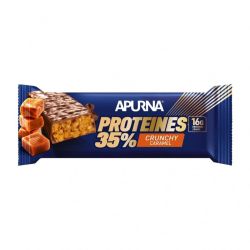 Apurna Barre Hyperprotéinée Crunchy 35% Caramel - 45g