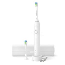 Philips Sonicare Série 5300 blanche - Brosse à dents électrique sonique rechargeable avec capteur de pression
