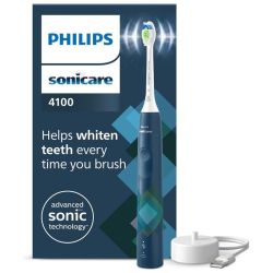 Philips Sonicare 4100 Series Brosse à Dents Électrique HX3689/42 Bleu Marine