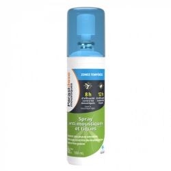Gilbert Parasidose Moustiques Zones Tempérées Spray Anti-Moustiques et Tiques 100 ml