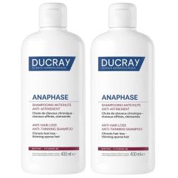 Ducray Anaphase Shampooing Antichute Anti-Affinement 2x400 ml - Force & Vitalité des Cheveux