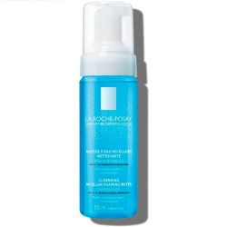 La Roche Posay Toleriane Mousse d'Eau Micellaire Nettoyante - 150 ml - Nettoie, démaquille et apaise les peaux sensibles