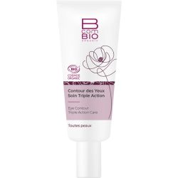 BcomBIO Contour des Yeux Soin Triple Action - 20 ml - Lisse les rides, réduit cernes et poches