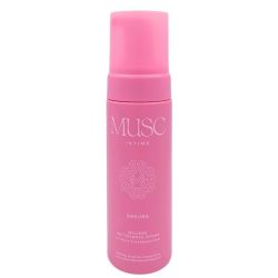 Musc Intime Sakura Mousse Nettoyante Intime 150 ml - Fraîcheur et parfum floral longue tenue pour la toilette intime