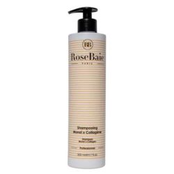 RoseBaie Shampooing Monoï Collagène - Hydrate et Lisse la Cuticule des Cheveux - 500ml