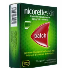 NicoretteSkin 25mg/16h 28 patchs