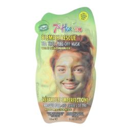 7th Heaven Masque Peel-off à l'Arbre à Thé et Niacinamide 1 Masque – Anti-imperfections et régulateur de sébum