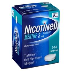 Nicotinell 2mg menthe 144 comprimés