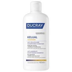 Ducray Kelual Squanorm Shampoing Traitant Hydratant Pellicules Sèches 400ml – Élimination des pellicules