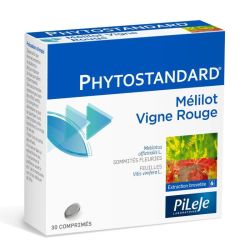 Pileje Phytostandard Melilot Vigne Rouge 30 Comprimés