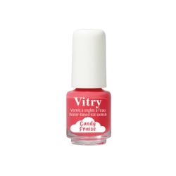 Vitry Vernis à Ongles à l'Eau pour Enfants Candy Fraise - 4ml