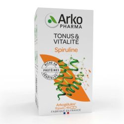 Arkopharma Arkogélules Spiruline Bio - 45 gélules - Tonus et vitalité en cas de fatigue