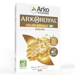 Arkopharma Arko Royal Trésor de la Ruche Gelée Royale 1000 mg Bio - 20 Ampoules