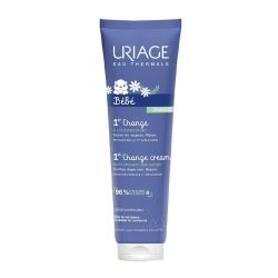 Uriage 1er Change à l’Edelweiss - 100 ml - Crème Protectrice et Réparatrice pour le Change de Bébé