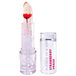 Inuwet Flower in a Box Baume à Lèvres - 3 g - Goût : Fraise - Teinte unique et hydratation intense