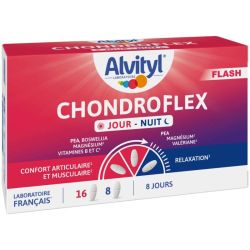 Alvityl Chondroflex Jour & Nuit - 24 Comprimés - Soutien ciblé des articulations et des muscles