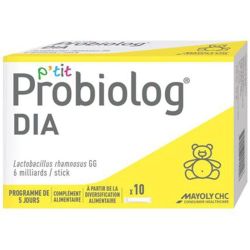Mayoly Spindler Probiolog P’tit Probiolog DIA 10 Sticks – Équilibre de la flore
