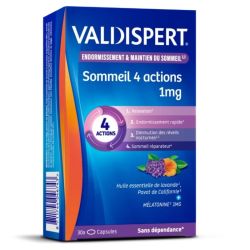Valdispert Sommeil 4 Actions 1mg - 30 capsules