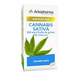 Arkogélules Cannabis Sativa 45 capsules