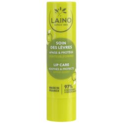 Laino Stick Soin des Lèvres - 4g - Senteur : Pomme - Répare, protège et adoucit les lèvres