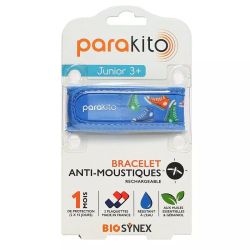 Parakito Bracelet Anti-Moustiques Junior Basket + 2 Recharges