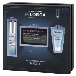 Filorga Coffret Hydratant Repulpant Hydra-Hyal Filorga - 3 Soins - Sérum + Crème + Masque