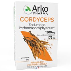 Arkopharma Arkogelules Cordyceps 60 Gélules – Vitalité, endurance et performances physiques