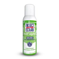 Insect Ecran Brume Anti-Moustiques Actif Végétal - 100ml - Protection naturelle pour toute la famille