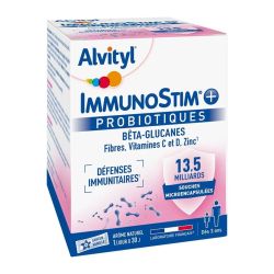 Alvityl ImmunoStim+ Probiotiques Défenses Immunitaires - 30 Sachets