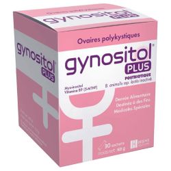 GYNOSITOL® Plus Probiotique - Ovaires Polykystiques - 30 sachets