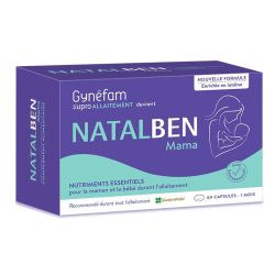 Effik Natalben Mama - 60 Capsules - Vitalité post-partum et soutien à l’allaitement