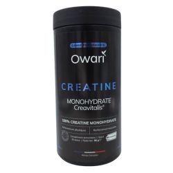 Owari Créatine Monohydrate Creavitalis 90 g - Performances physiques et renforcement musculaire