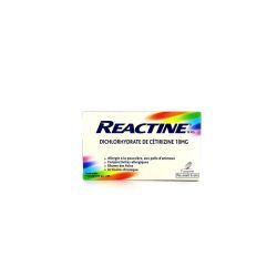 Reactine 10 mg comprimés