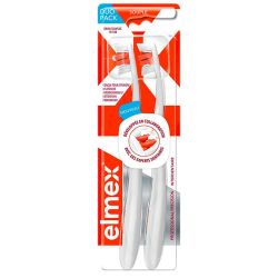 Elmex Brosse à Dents Anti Carie - Précision Interdentaire - Souple - x2 unité