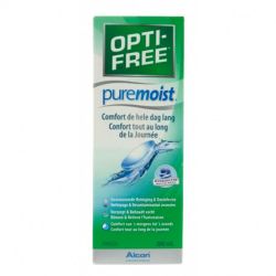 Alcon Opti-Free PureMoist - Solution Désinfectante Lentilles Multifonction - 300ml