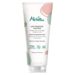 Melvita Lait Hydratant Douceur Bio - Visage & Corps - Hydrate et Protège la Peau - 175 ml