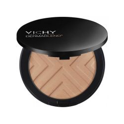 Vichy Dermablend Covermatte Fond de Teint Poudre Compacte SPF25 Teinte Opal 15 - 9,5 g - Peaux Normales à Grasses