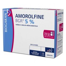 Biogaran Amorolfine 5 % - flacon vernis de 2,5ml