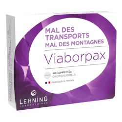 Lehning Viaborpax - 40 comprimés orodispersibles