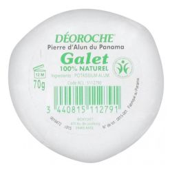 Bioxydiet Déoroche Pierre d'Alun du Panama - 70 g - Déodorant naturel et efficace