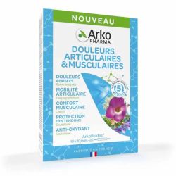 Arkopharma Arkofluides Douleurs Articulaires & Musculaires - Améliore la Mobilité - 20 Ampoules