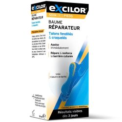 Excilor Baume Talons Fendillés 50ml - Réparation et apaisement des talons fissurés